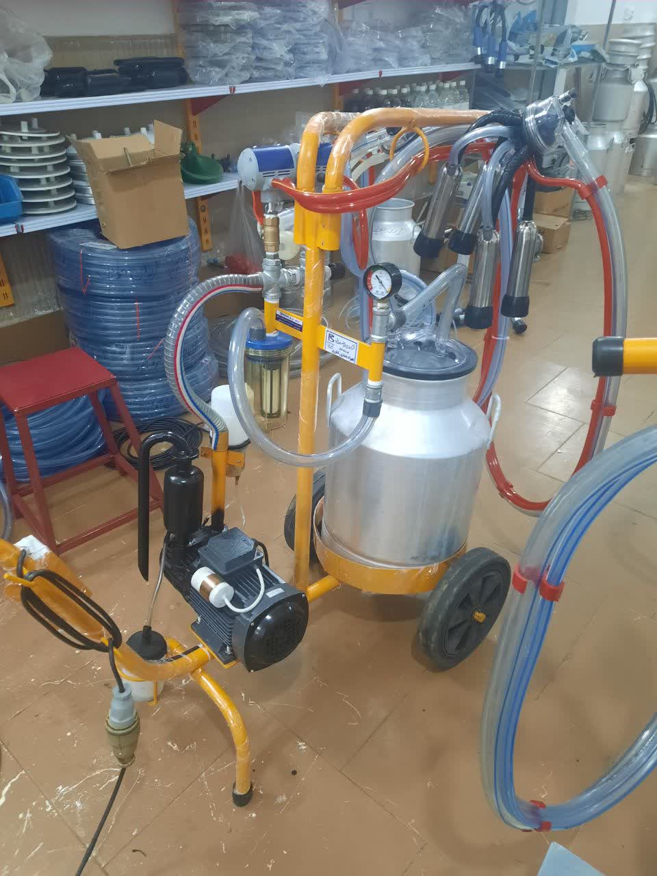 شیردوش تک واحده سیار
