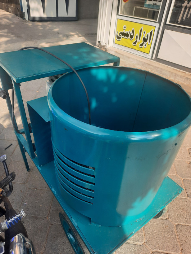 پوست گیرگردو دهنه ۵۰ با الکتروموتور ۳ اسب
